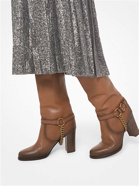 kara bootie michael kors|michael kors burnished boots.